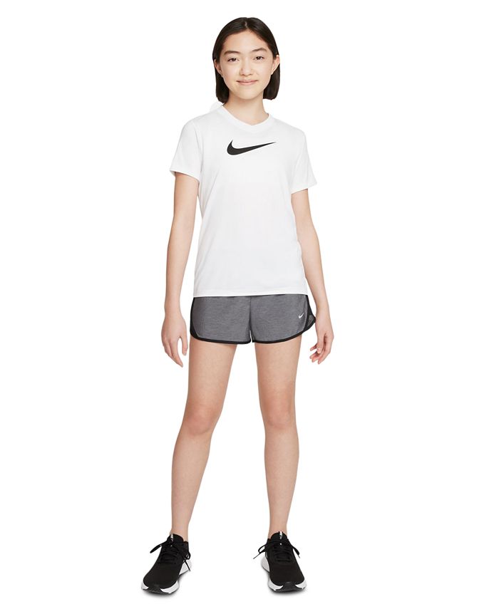 

Шорты для бега Big Girls Dri-Fit Tempo Nike, черный