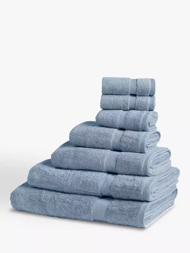 

Полотенце John Lewis Egyptian Cotton, цвет pacific/blue