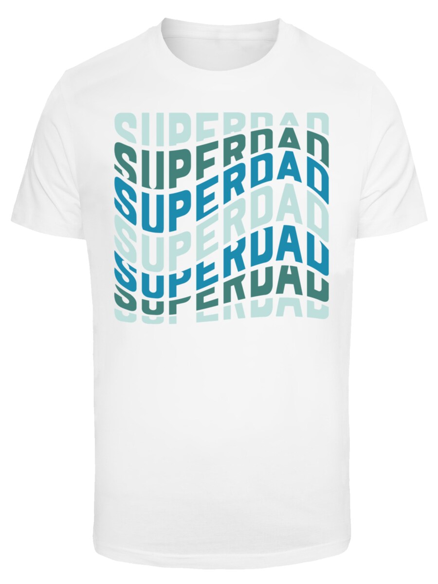 

Рубашка F4NT4STIC Super Dad Retro Trend Vatertags Design für Papas, белый