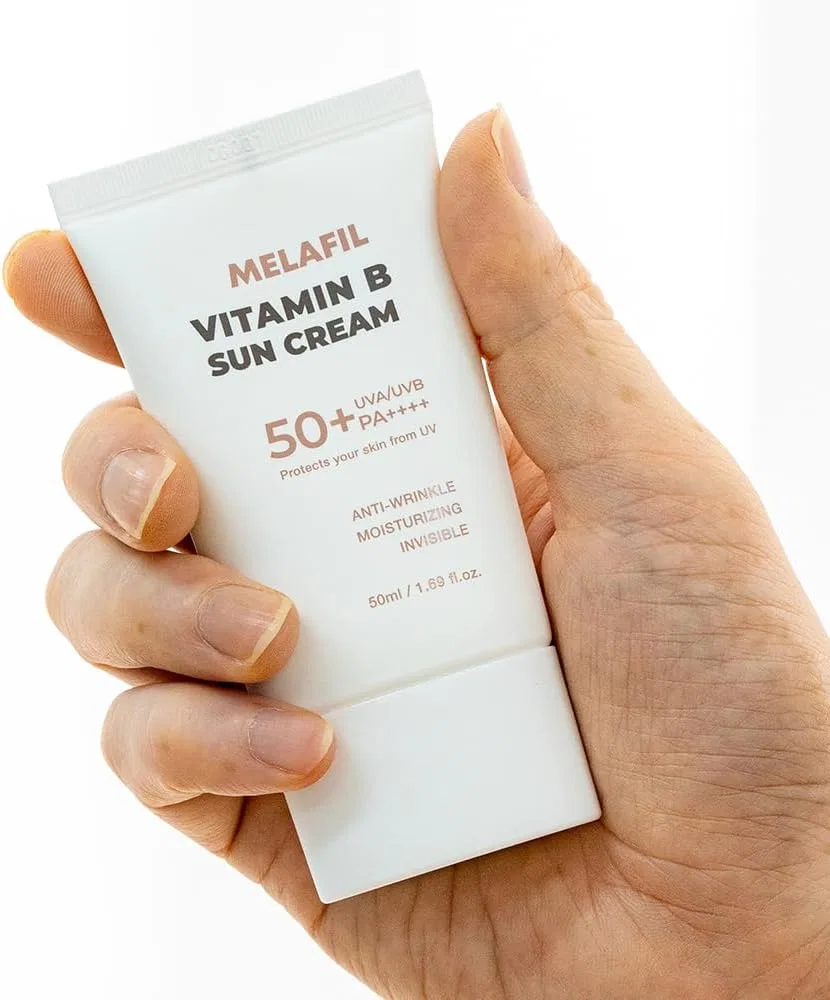 Солнцезащитный крем для лица с витамином B, MELAFIL, SPF 50 — фото 4