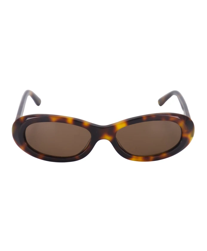 

Узкие овальные солнцезащитные очки Louis Corlin Eyewear, коричневый