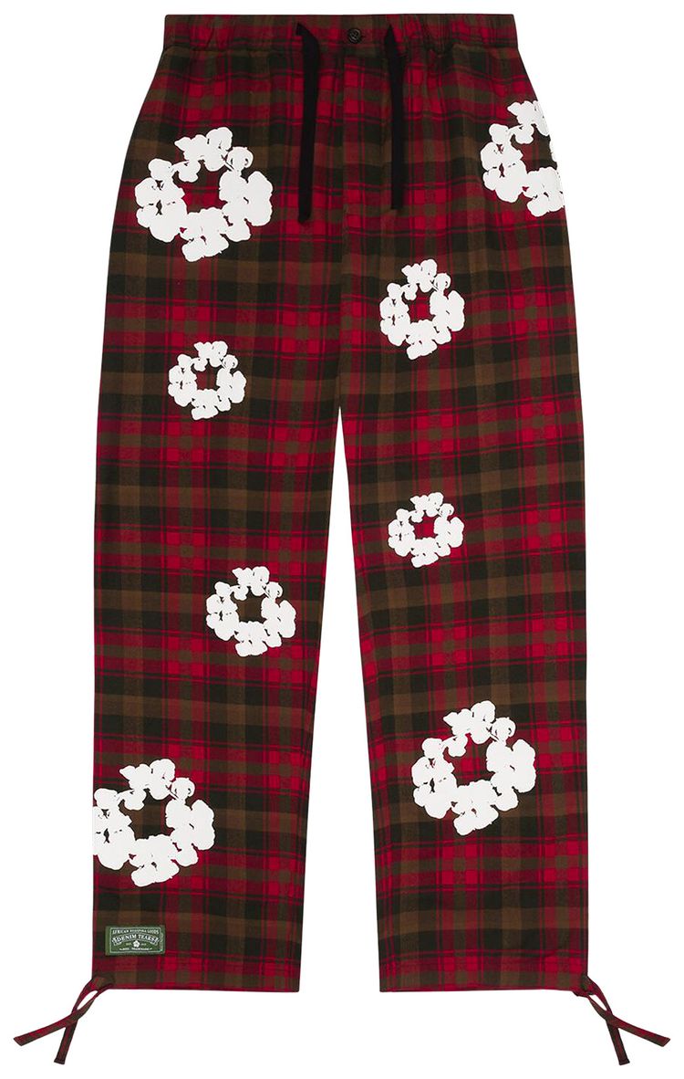 

Брюки Denim Tears Wreath Pajama Pants 'Red', разноцветный