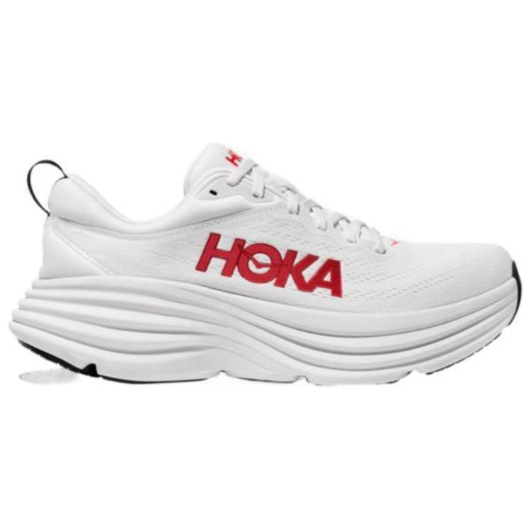 

Бонди 8 Уайт Вермиллион HOKA ONE ONE
