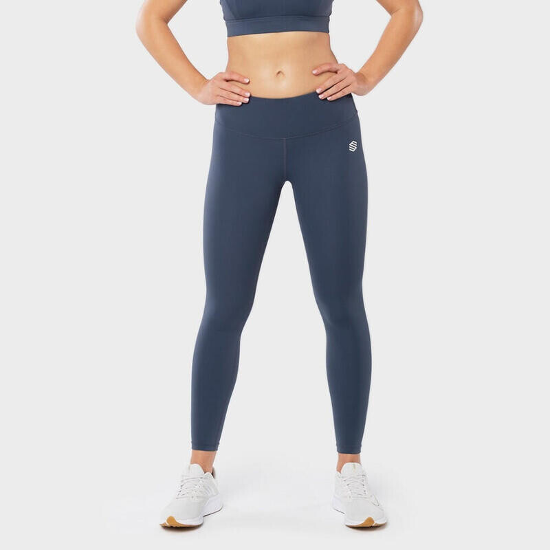 

Женские леггинсы для фитнеса и тренировок со средним поясом Striker SIROKO Denim Blue