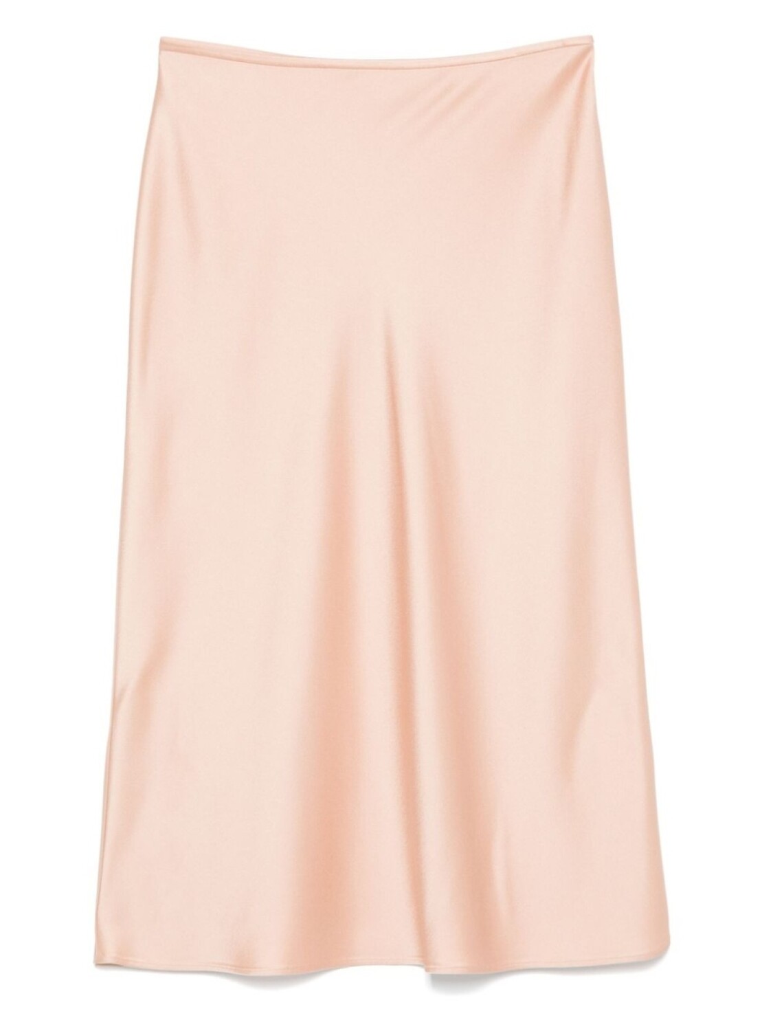 

Юбка миди из атласа Blumarine, розовый