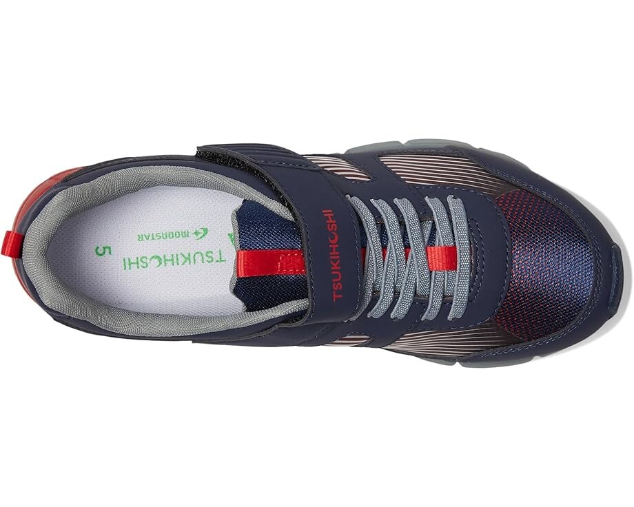 Кроссовки Tsukihoshi Kids Youth Streak, цвет Navy/Red — фото 2