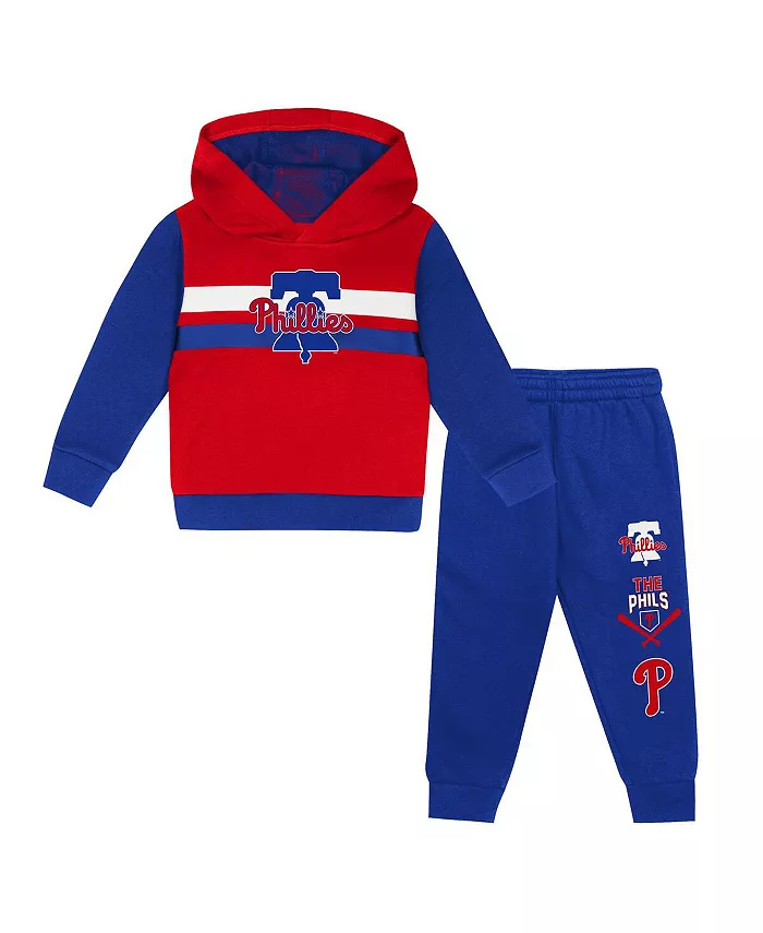 

Детский комплект из 2 предметов: худи с капюшоном и спортивные брюки New York Yankees серый/темно-синий Outerstuff