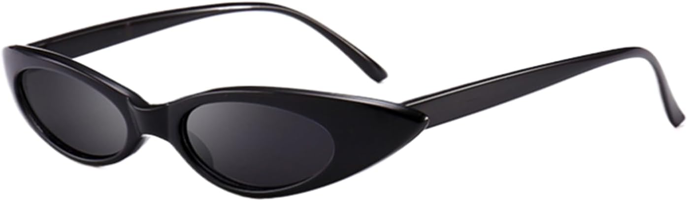 

Солнцезащитные очки с защитой UV400 | «Кошачий глаз», маленькие, красные и розовые | для женщин и мужчин, для занятий спортом на открытом воздухе и вождения DSVIGF, C1 Black