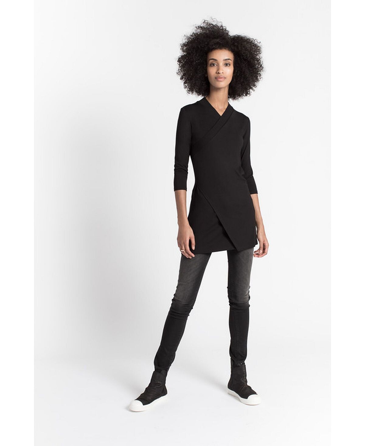 

Женский топ-туника Aleah Marcella, черный