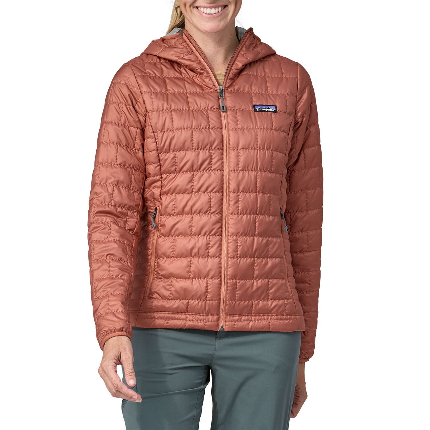 

Худи Patagonia Nano Puff, цвет Burl Red