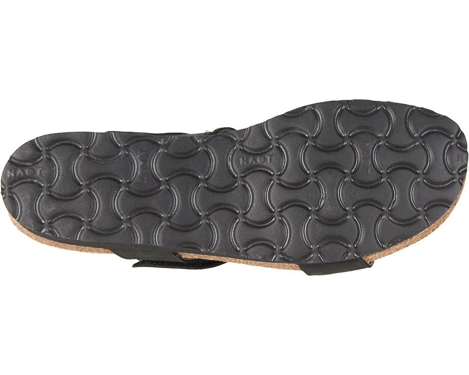 Туфли Naot Ainsley, цвет Black Velvet Nubuck/Silver Rivets — фото 3