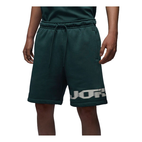 

Шорты mvp fleece shorts asia sizing 'dark green' Air Jordan, зеленый