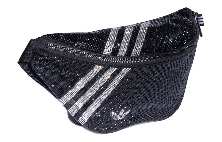 Женская поясная сумка adidas originals, Black — фото 3