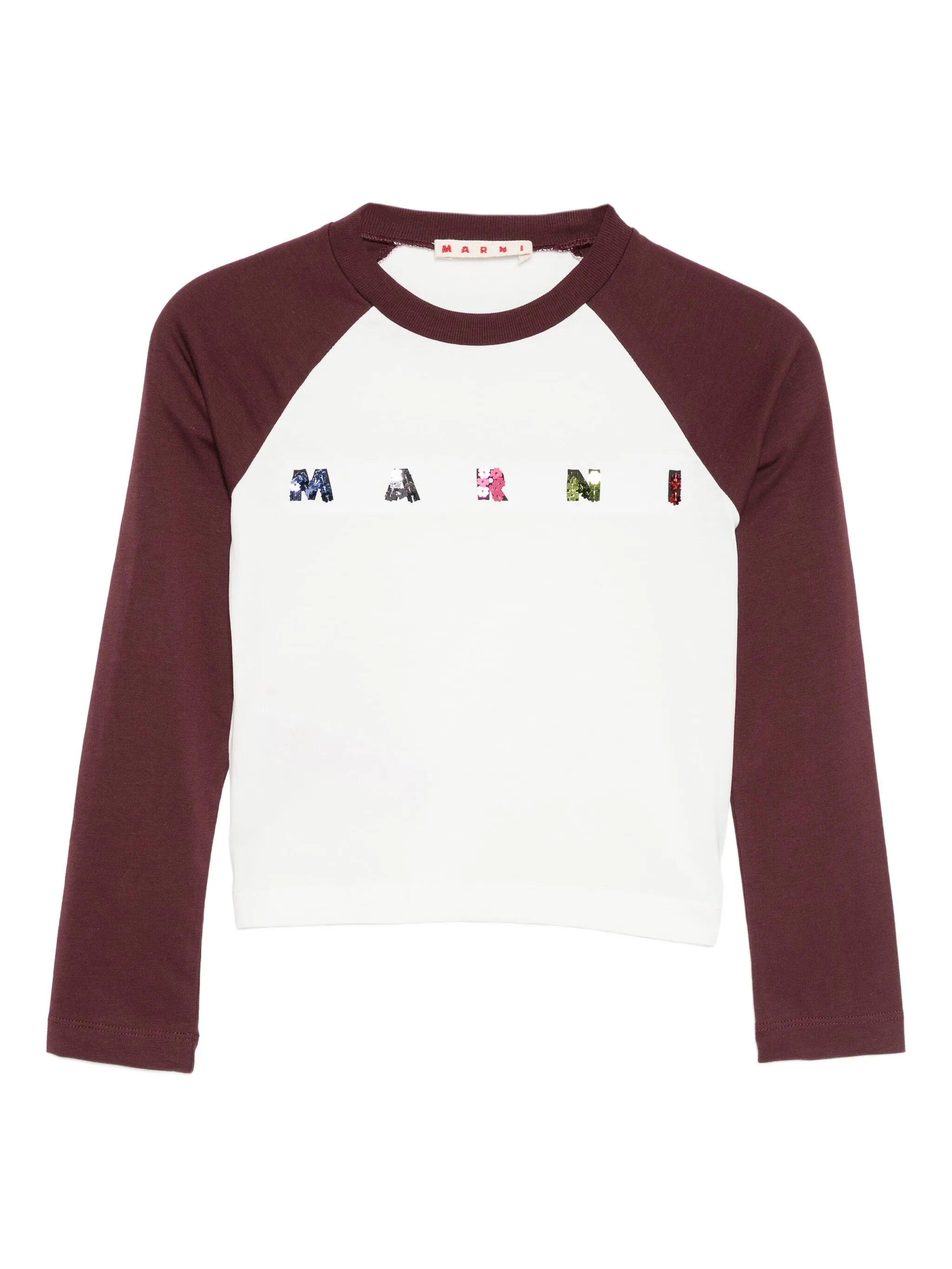 

Футболка с логотипом Marni Kids, белый