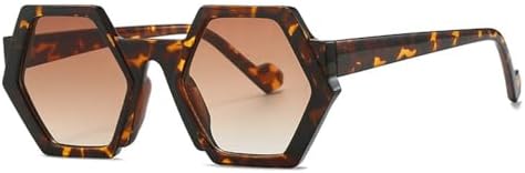 

Солнцезащитные очки Punk Polygon 2027 для женщин, солнцезащитные очки для мужчин, очки для активного отдыха с защитой от УФ-излучения UV400, женские очки MTZJH, Leopard-brown