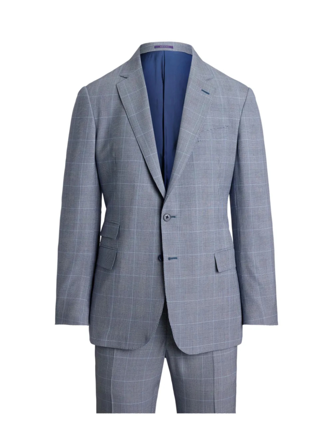 

Костюм с однобортным пиджаком Ralph Lauren Purple Label, синий