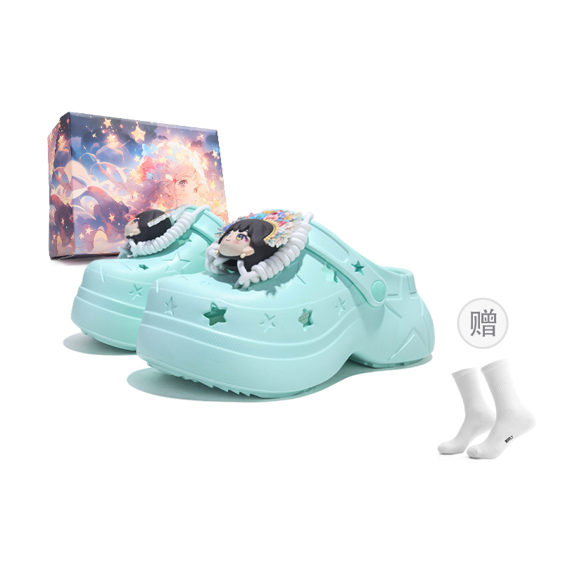 

Jifffly Клоги унисекс мятно-зеленые, цвет Mint Green