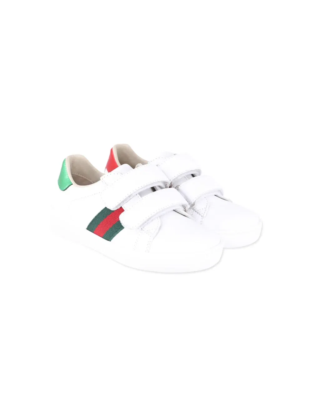 Низкие кроссовки Ace Gucci Kids, белый