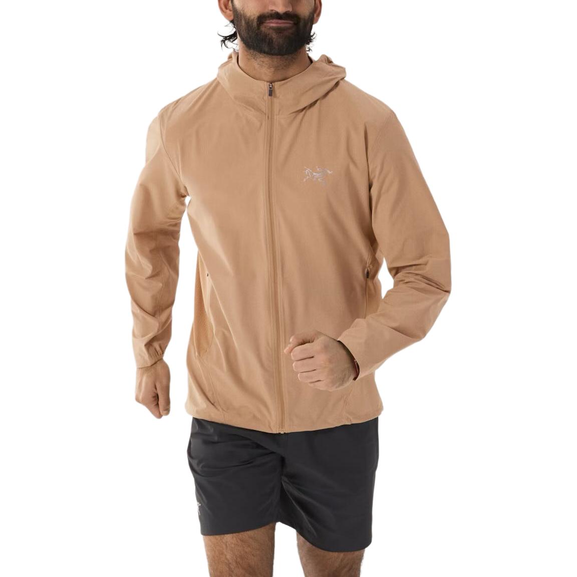 

Arcteryx Дышащая одежда с защитой от ультрафиолета для мужчин, Sandstone Brown/Canvas
