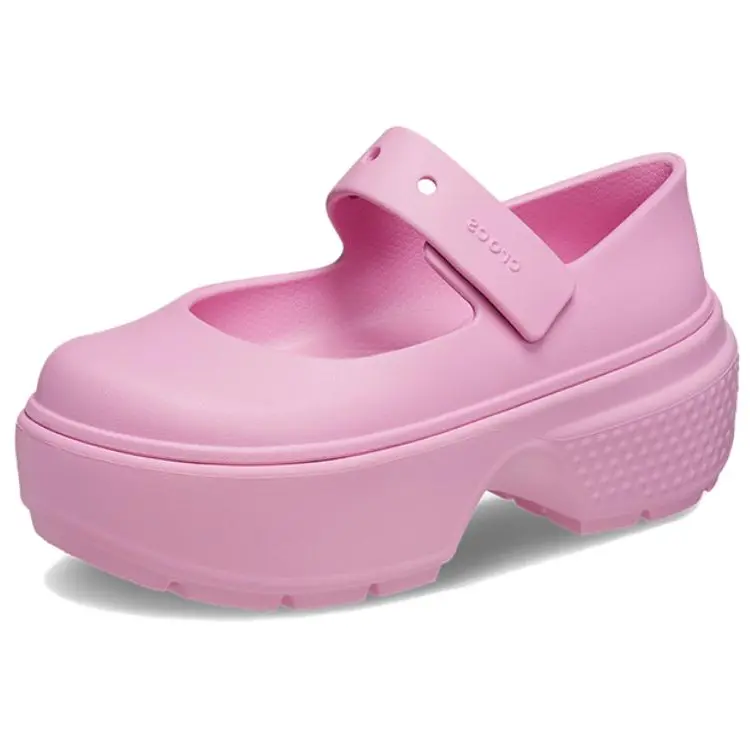 Crocs Розовые бретельки для женщин Little Pink, цвет Little Pink — фото 4
