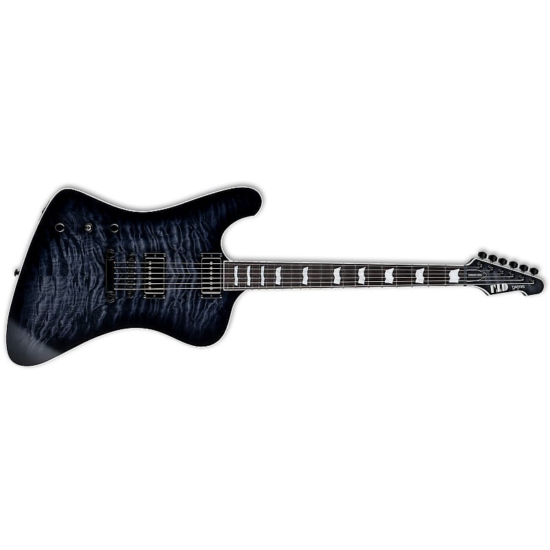 

Электрогитара ESP LTD Phoenix-1000 Left-Handed Guitar, Macassar Ebony, See Thru Black Sunburst