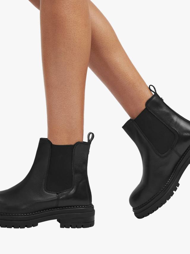 Модные кожаные ботильоны Carvela, черный — фото 2
