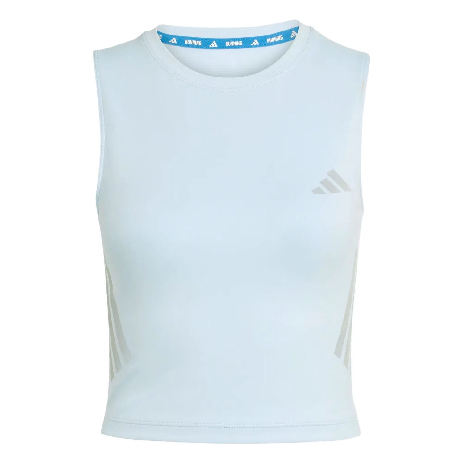 Женский топ для бега Tank Top Adidas, Crystal Blue
