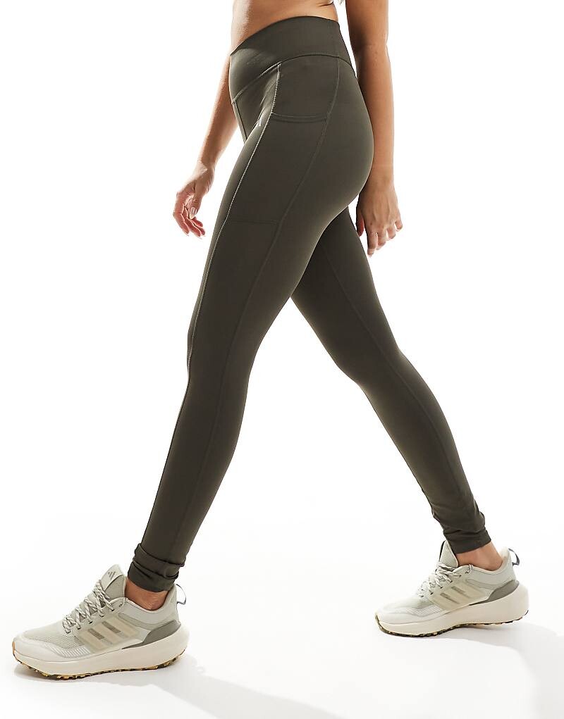 

Зеленые длинные леггинсы adidas Performance Optime