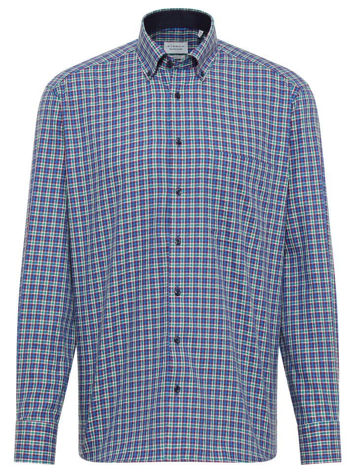 

Рубашка Eterna Hemd COMFORT FIT, темно-синий