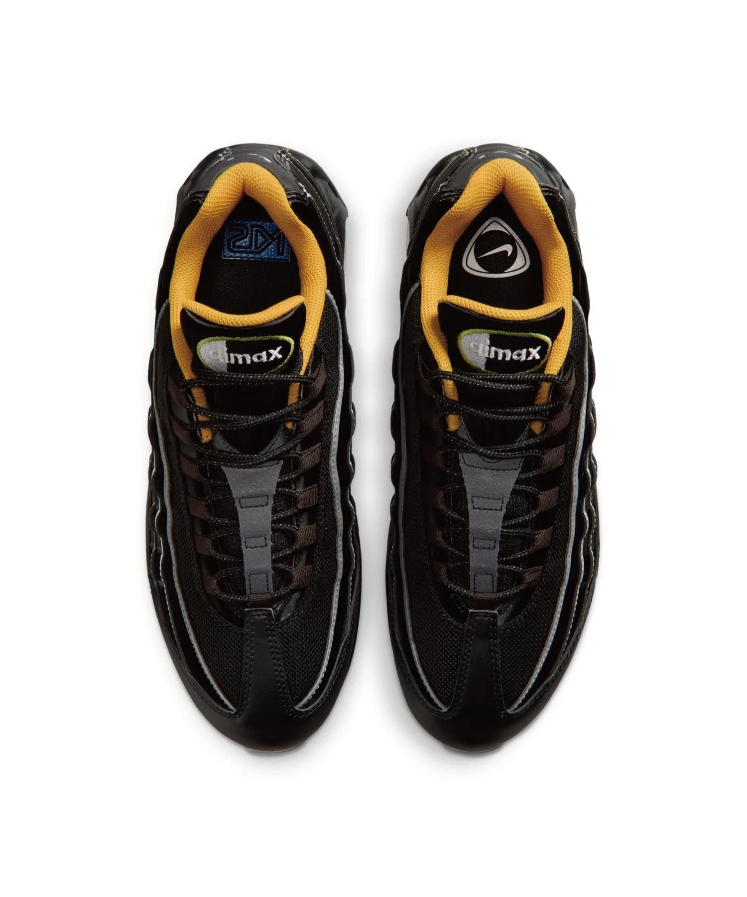 Унисекс кроссовки Air Max 95 Big Bubble NIKE чёрные — фото 4
