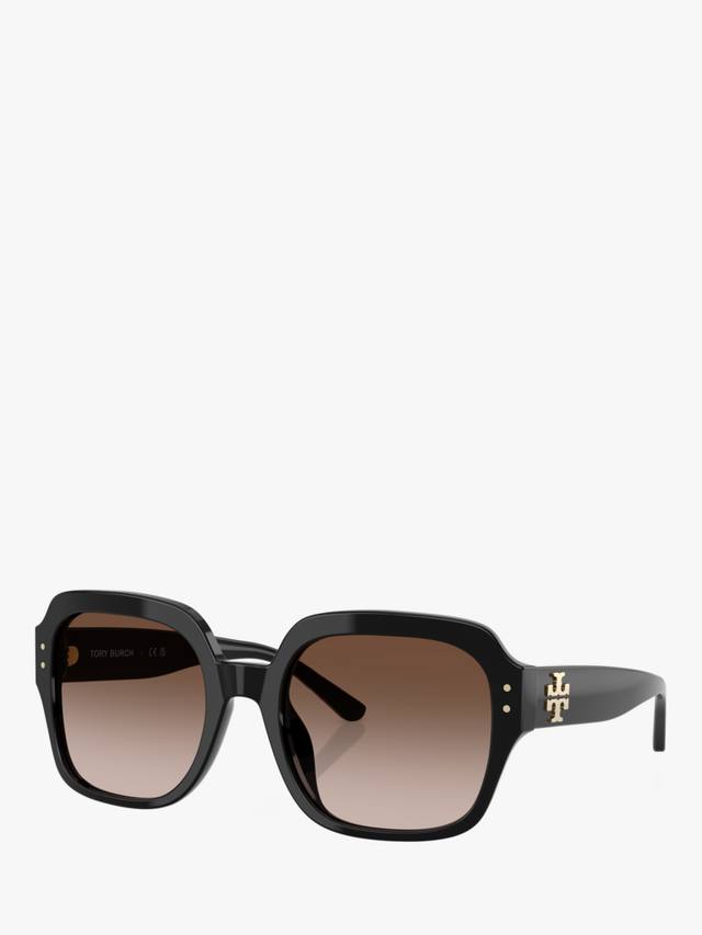 

TY7143 женские квадратные солнцезащитные очки Tory Burch, Black