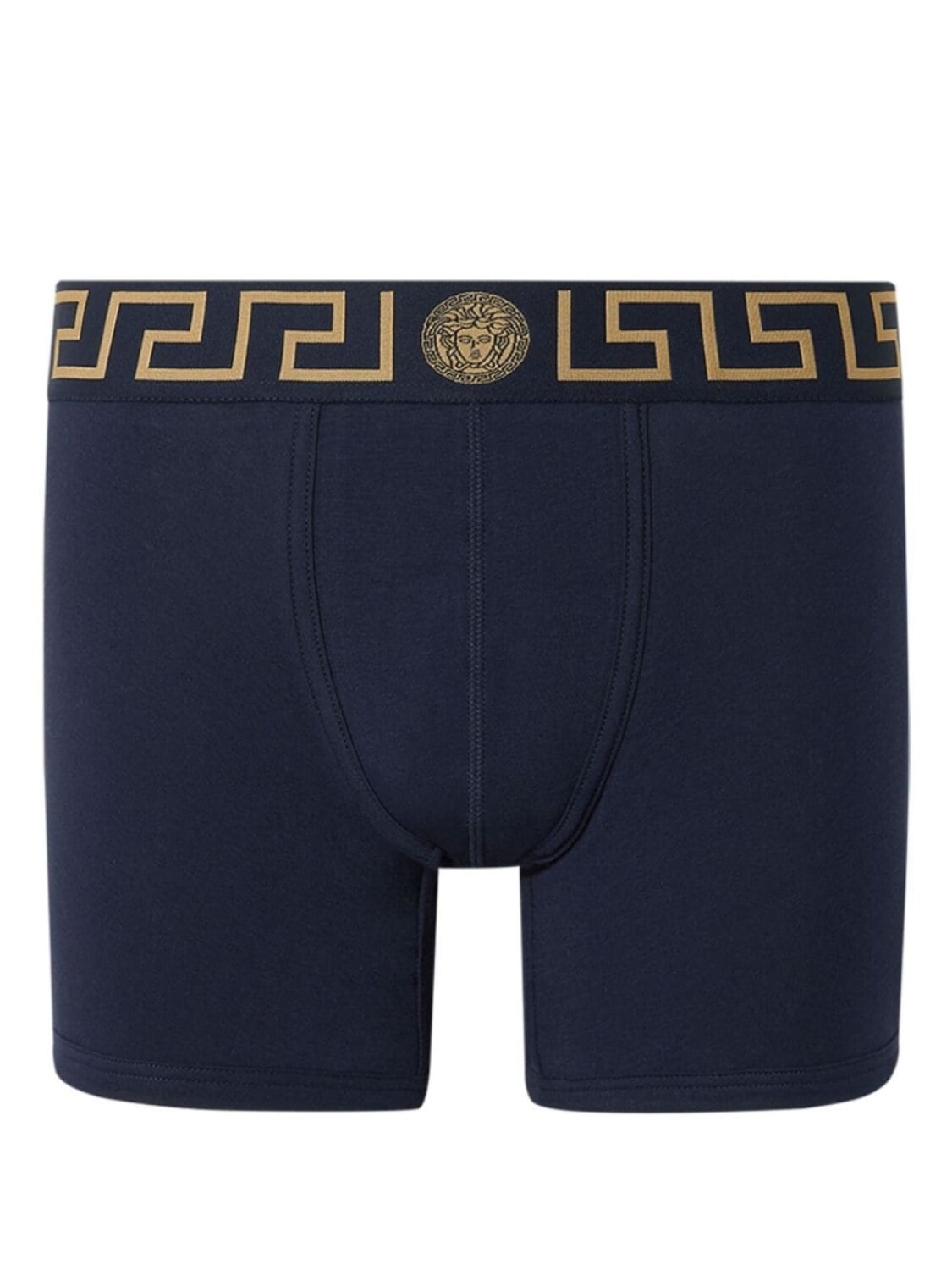 

Versace боксеры с узором Greca, синий