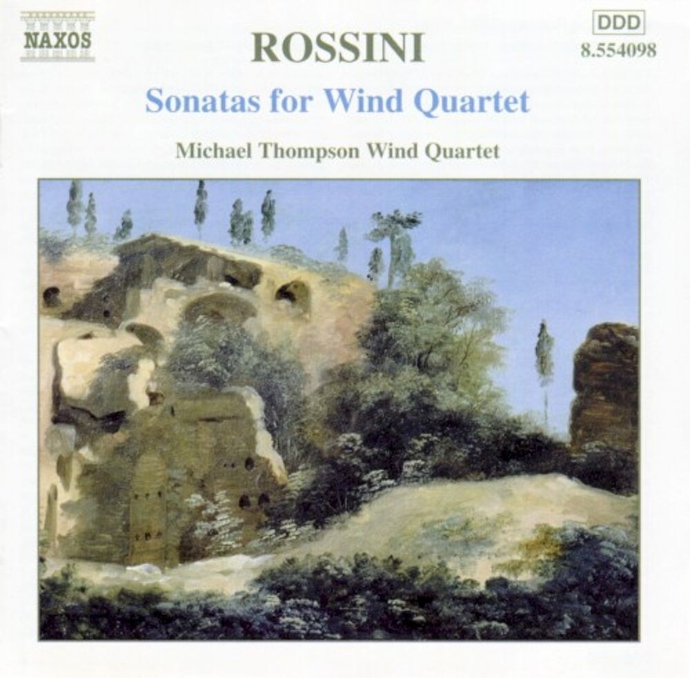 

Диск CD Sonatas For Wind Quartet - Gioachino Rossini