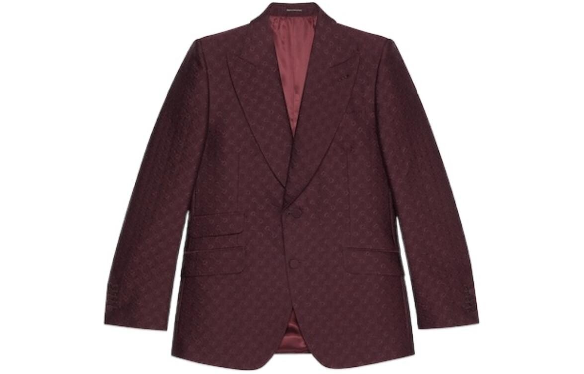 Деловой костюм Gucci Burgundy