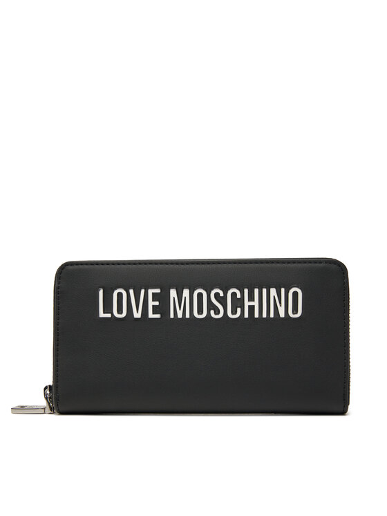 

Большой женский кошелек JC5611PP1MKD000B Love Moschino, черный