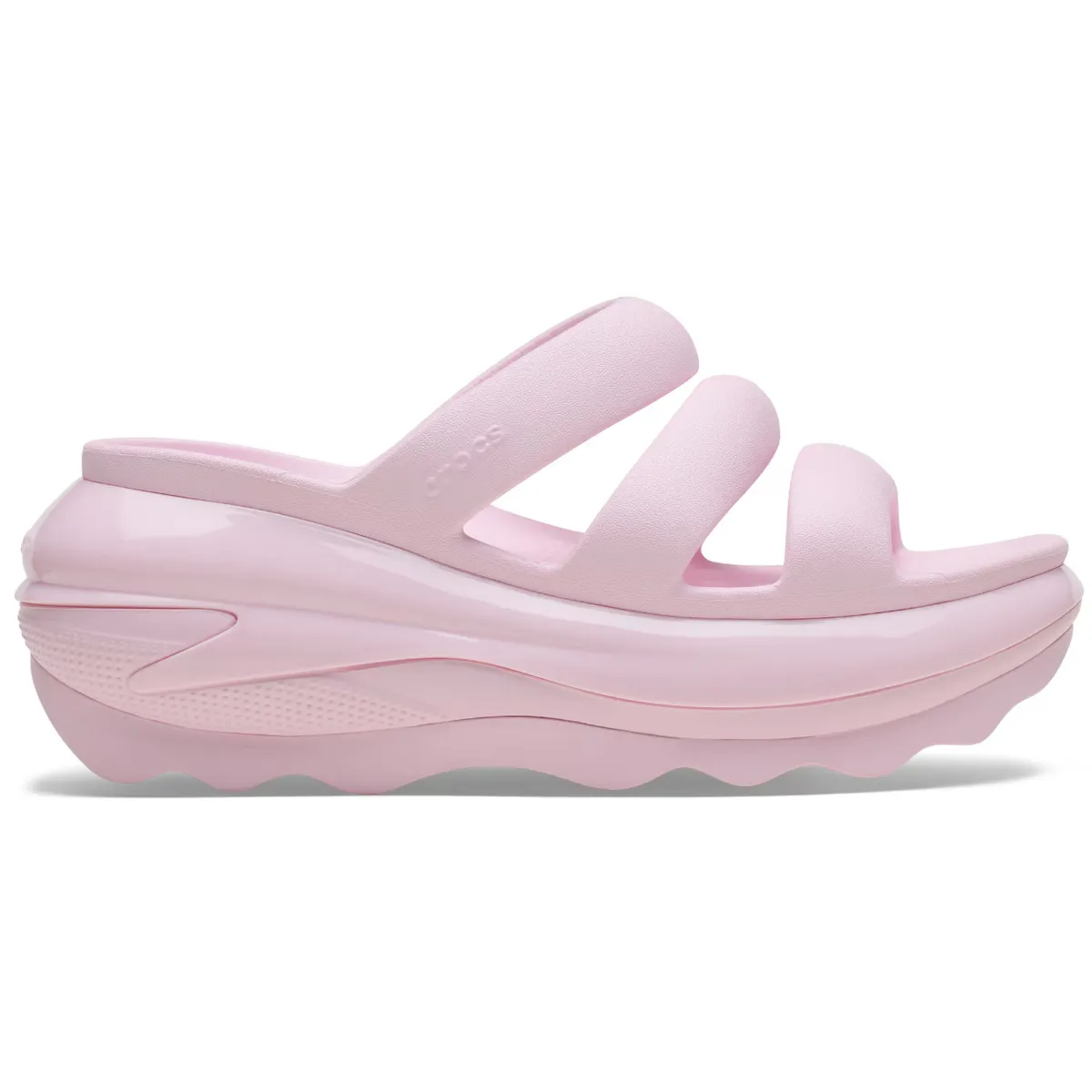 

Crocs Mega Crush Triple Strap U Шлепанцы унисекс, розовый