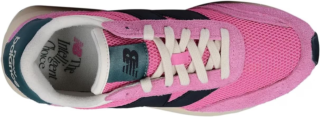 Кроссовки New Balance Unisex Adult 370, розовый — фото 4