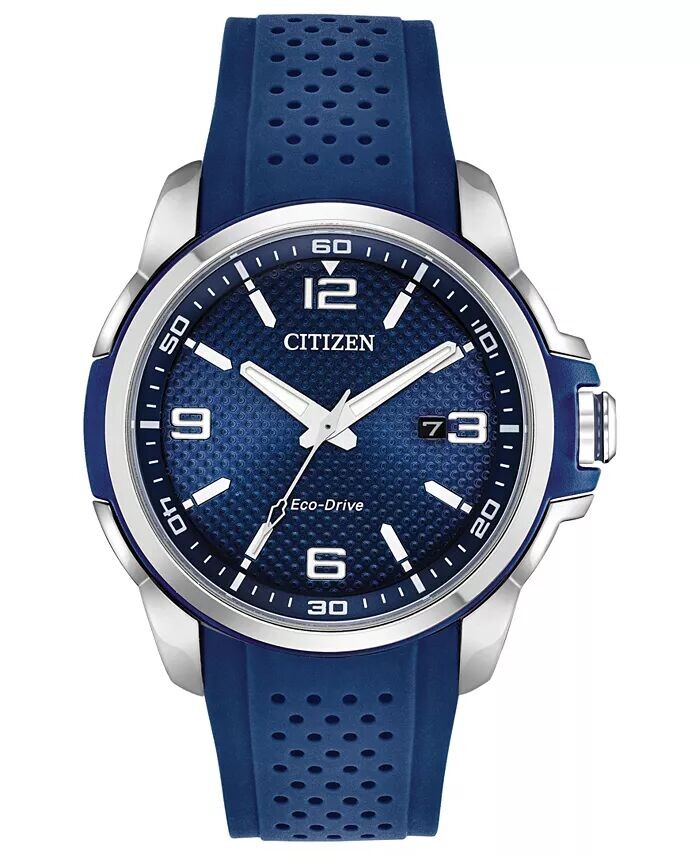 

Мужские часы Drive From Citizen Eco-Drive, синий полиуретановый ремешок, 45 мм