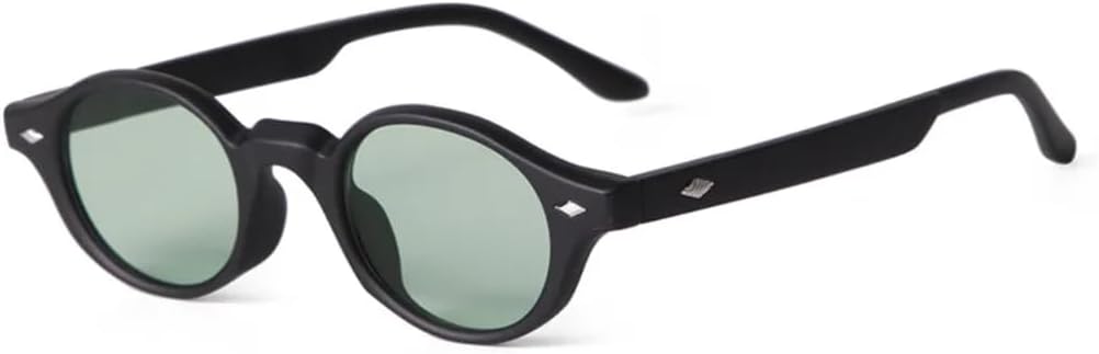 

Солнцезащитные очки с защитой UV400 | Овальные линзы Rivet конфетного цвета | Для женщин и мужчин, для занятий спортом на открытом воздухе и путешествий DSVIGF, C4 Black Green