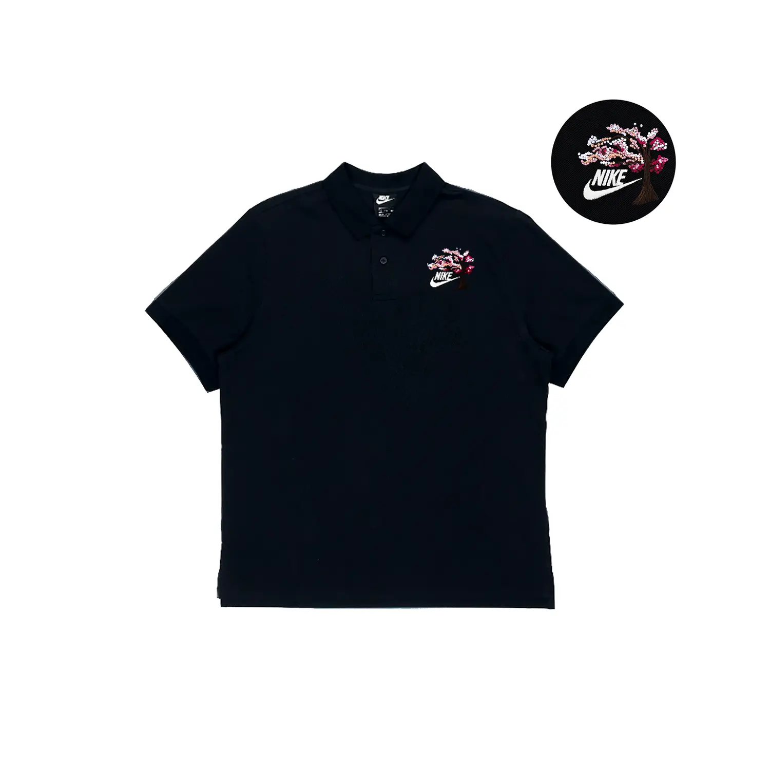 

Nike Спортивная поло мужская black