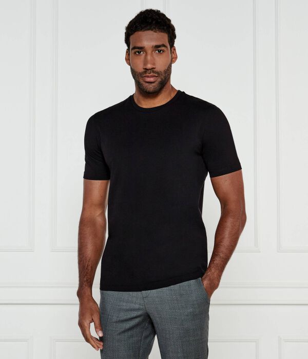 

Футболка димерсти Slim fit Hugo, черный