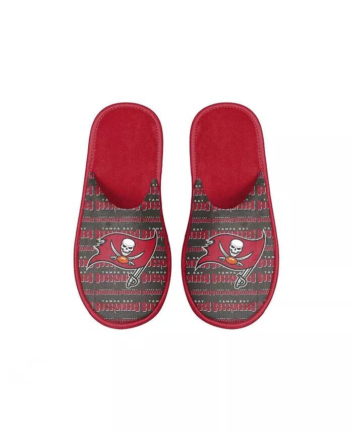 

Шлепанцы для мальчиков и девочек Tampa Bay Buccaneers Scuff Wordmark FOCO