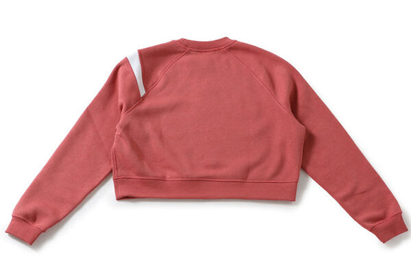 Свитера nsw swoosh crew флисовая толстовка Nike, розовый — фото 2