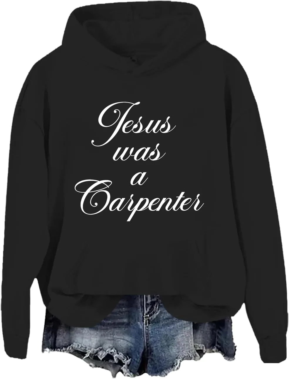 

Толстовка Jesus Was A Carpenter JWVEL