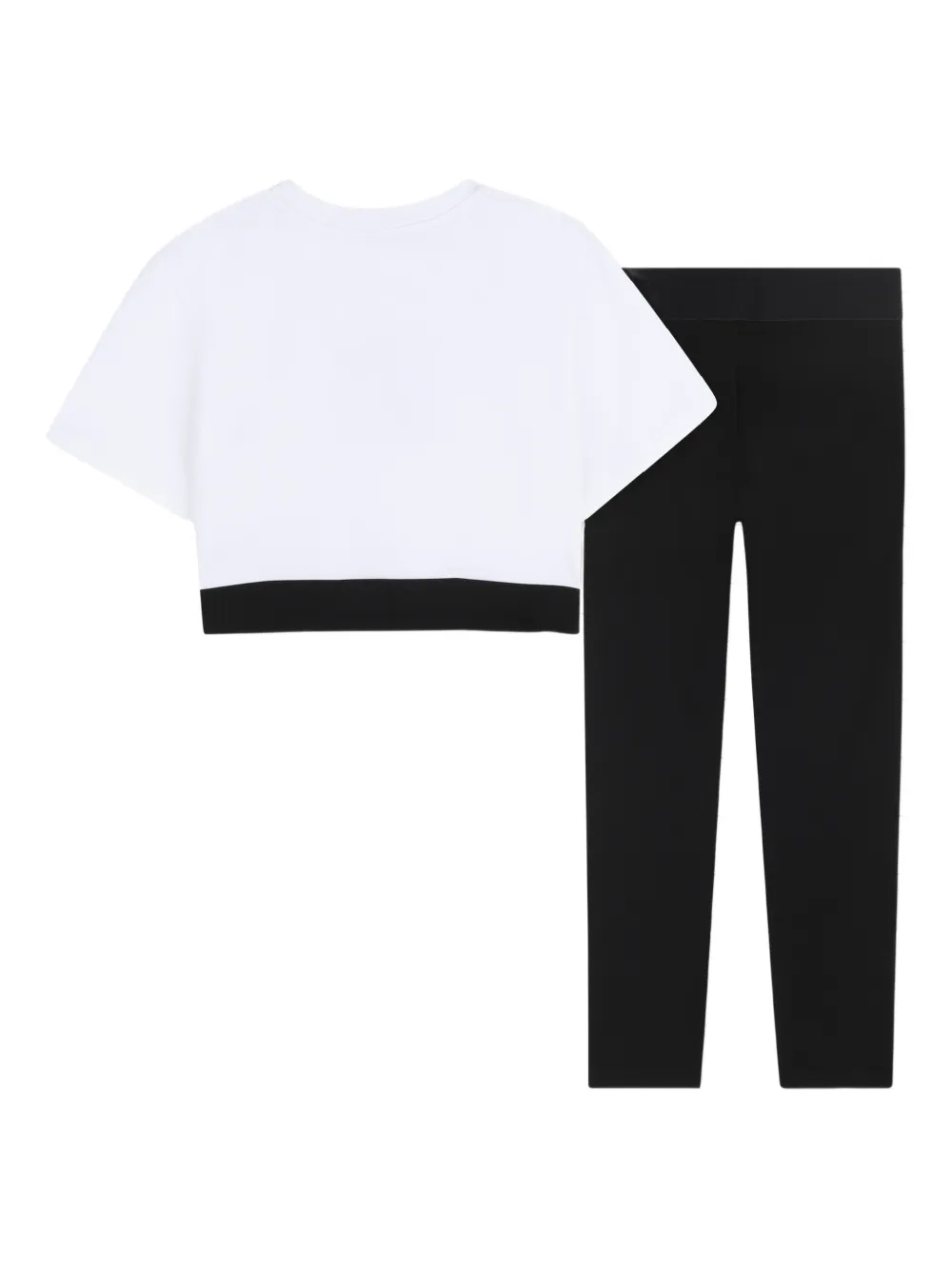 Спортивный костюм с логотипом Dkny Kids, белый — фото 2