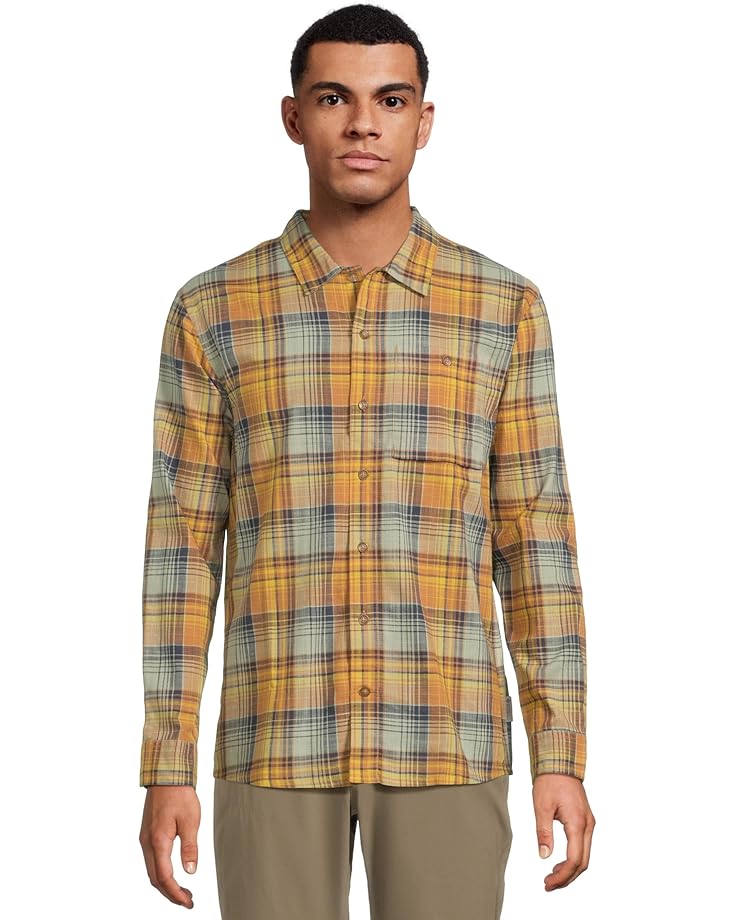 

Лонгслив Royal Robbins Redwood Plaid Long, цвет Lion Pismo Plaid