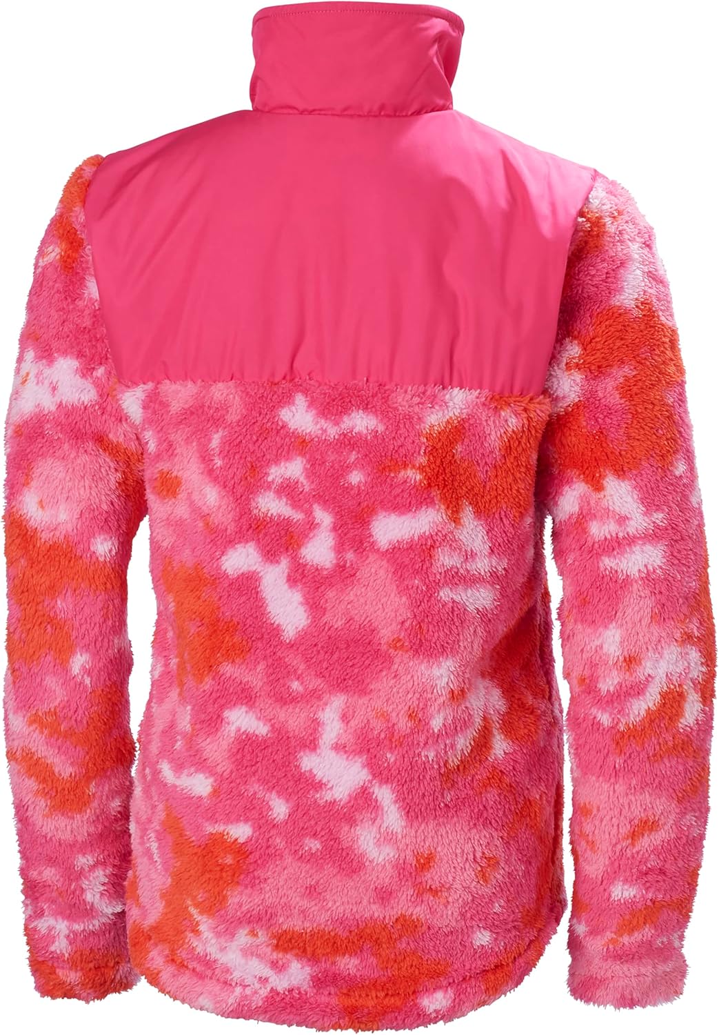 Helly Hansen Kids Champ 1/2 Zip Midlayer Sweater Jacket, 097 Bubblegum Pink Aop, размер 2, 181 Dragon Fruit Splash Camo A — фото 2