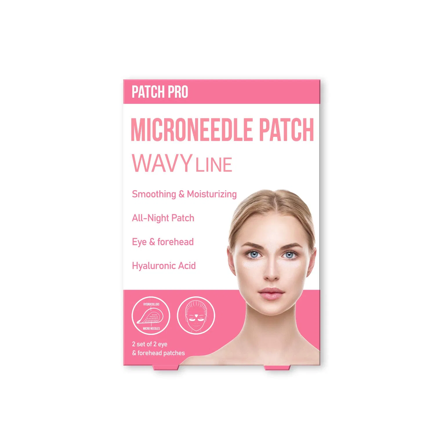 Патчи для лица от морщин «Micro Needle Patch Wave Line» от PATCH PRO ‎Patch Pro