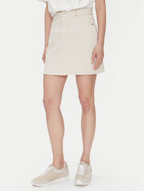 

Джинсовая юбка обычного кроя Tessa 10301536 Vero Moda, экрю