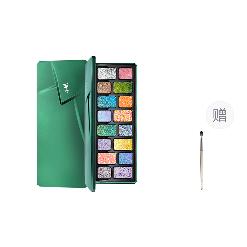 

Natural Main Actor Палетка теней для век на 16 оттенков, легко растушевывается, улучшает цвет лица QIANEE, #08 ambition-full shine solid state drive